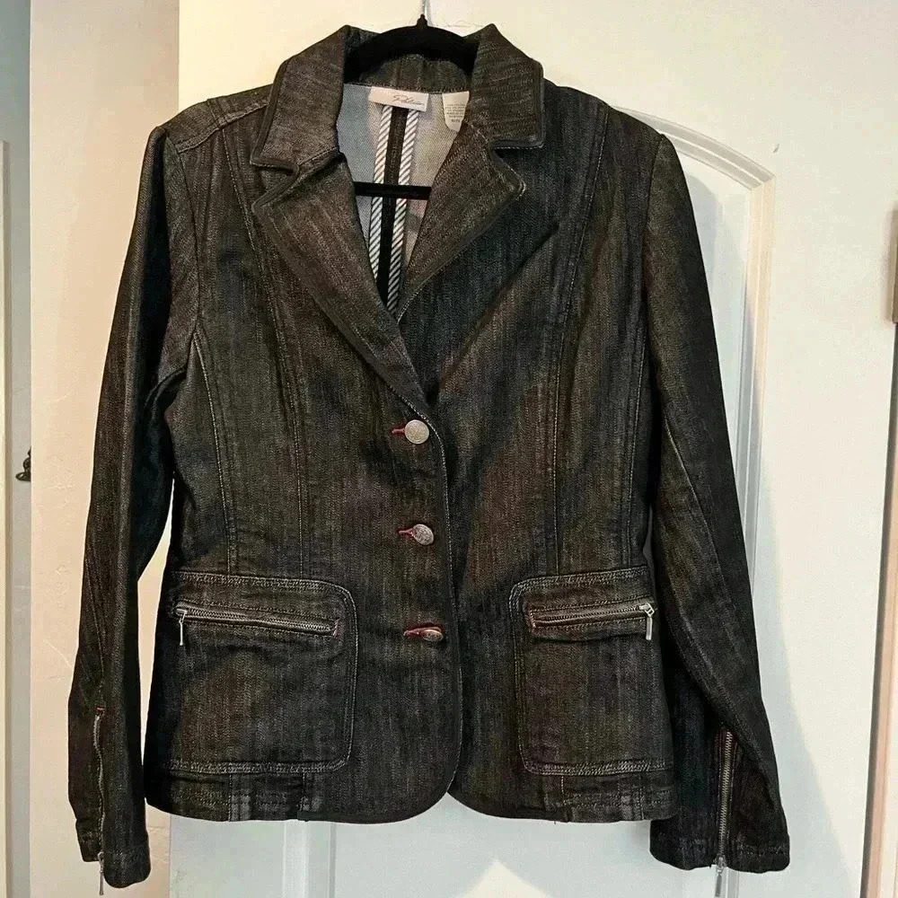 Denim Blazer / Jacket - Size 1